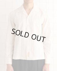 【BODE(ボーディ)】LAVENDER SAIL SHIRT/ WHITE×PURPLE