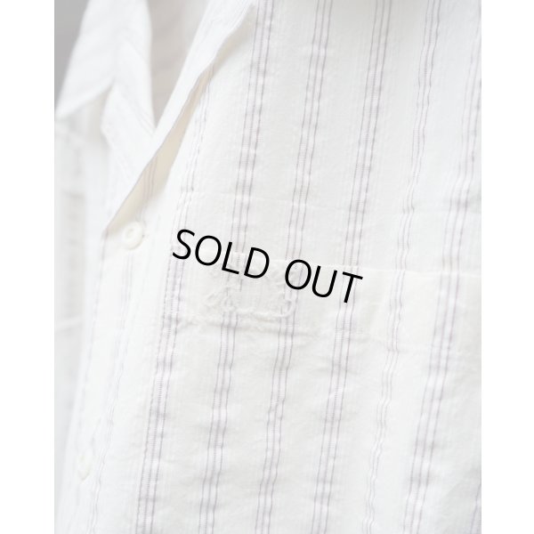 画像3: 【BODE(ボーディ)】LAVENDER SAIL SHIRT/ WHITE×PURPLE