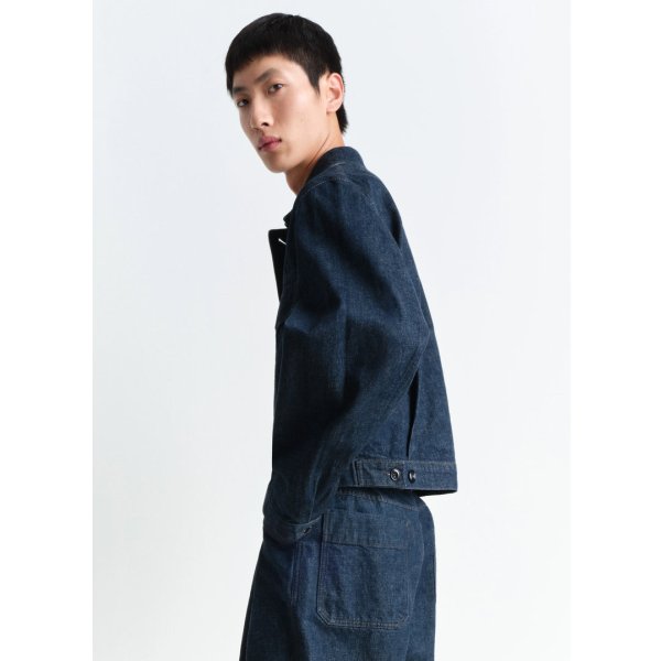 画像4: 【LEMAIRE(ルメール)】TRUCKER JACKET/ HEAVY INDIGO DENIM