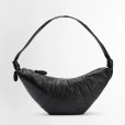 画像1: 【LEMAIRE(ルメール)】LARGE CROISSANT BAG SOFT NAPPA LEATHER/ BLACK (1)