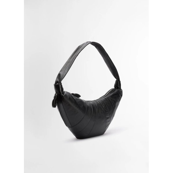 画像5: 【LEMAIRE(ルメール)】LARGE CROISSANT BAG SOFT NAPPA LEATHER/ BLACK