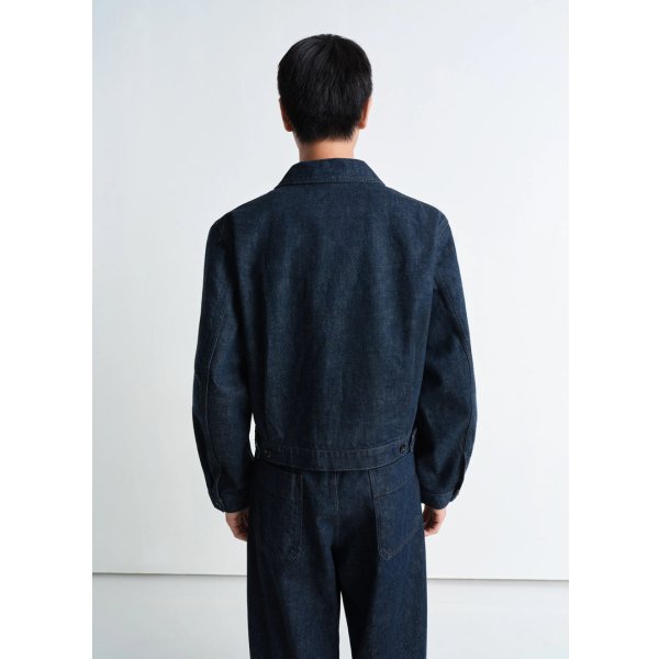 画像5: 【LEMAIRE(ルメール)】TRUCKER JACKET/ HEAVY INDIGO DENIM