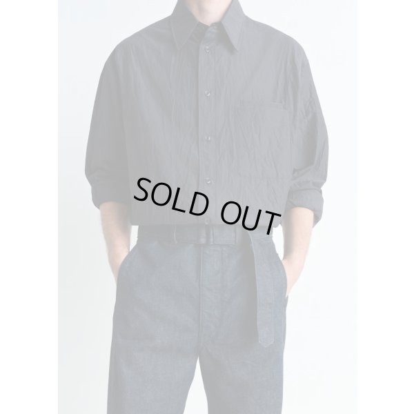 画像4: 【LEMAIRE(ルメール)】TWISTED BELTED PANTS/ HEAVY INDIGO DENIM