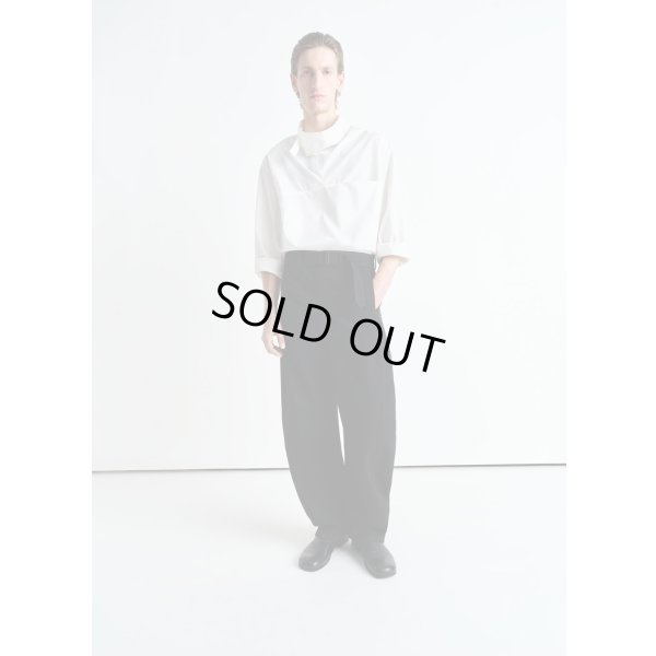 画像3: 【LEMAIRE(ルメール)】TWISTED BELTED PANTS/ HEAVY BLACK DENIM