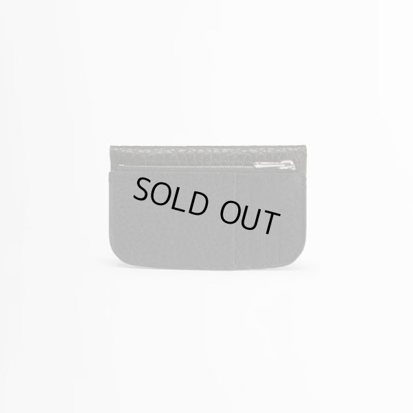画像2: 【LEMAIRE(ルメール)】SOFT TAB CARD HOLDER COIN PURSE GRAINED COW LEATHER/ BLACK