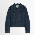 画像1: 【LEMAIRE(ルメール)】TRUCKER JACKET/ HEAVY INDIGO DENIM (1)