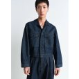 画像2: 【LEMAIRE(ルメール)】TRUCKER JACKET/ HEAVY INDIGO DENIM (2)
