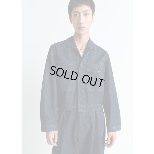 画像2: 【LEMAIRE(ルメール)】TRUCKER JACKET/ HEAVY INDIGO DENIM