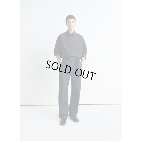 画像5: 【LEMAIRE(ルメール)】TWISTED BELTED PANTS/ HEAVY INDIGO DENIM