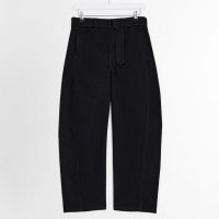 【LEMAIRE(ルメール)】TWISTED BELTED PANTS/ HEAVY BLACK DENIM