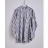 【BISOWN(ビソウン)】STRIPE PULLOVER SHIRTS/ BLUE STRIPE