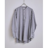 【BISOWN(ビソウン)】STRIPE PULLOVER SHIRTS/ BLUE STRIPE