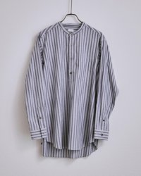 【BISOWN(ビソウン)】STRIPE PULLOVER SHIRTS/ BLUE STRIPE