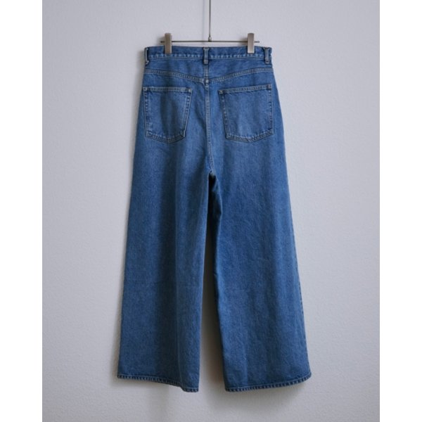 画像2: 【BISOWN(ビソウン)】BISOWN WIDE DENIM/ BLEACH