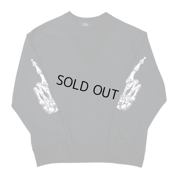 画像1: 【ensou.(エンソウ)】Peace Sweatshirt/ Black