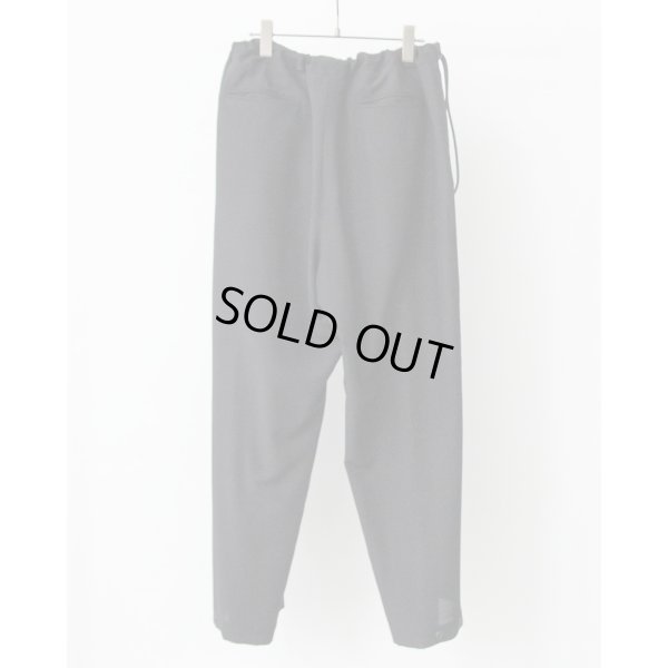 画像2: 【ANTHEM A(アンセムエー)】WOOL RAYON TROPICAL NO-BRAINER PANTS/ BLACK