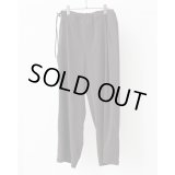 【ANTHEM A(アンセムエー)】POWDERY VISCOSE NO-BRAINER PANTS/ BROWN