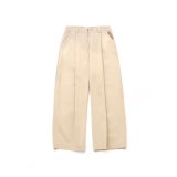 【paratrait(パラトレイト)】CAKE SKIN CHINO PANTS/ BEIGE
