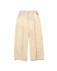 【paratrait(パラトレイト)】CAKE SKIN CHINO PANTS/ BEIGE