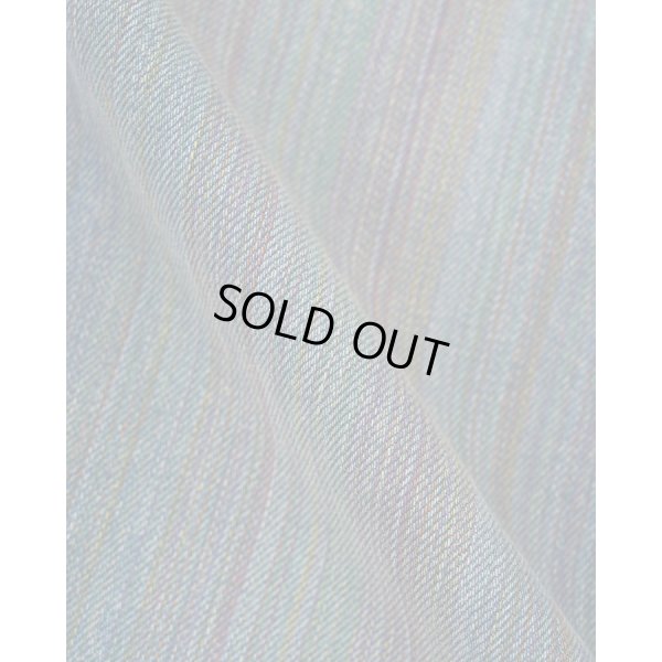 画像8: 【paratrait(パラトレイト)】LIGHT RAINBOW NOISE DENIM PANTS/ INDIGO