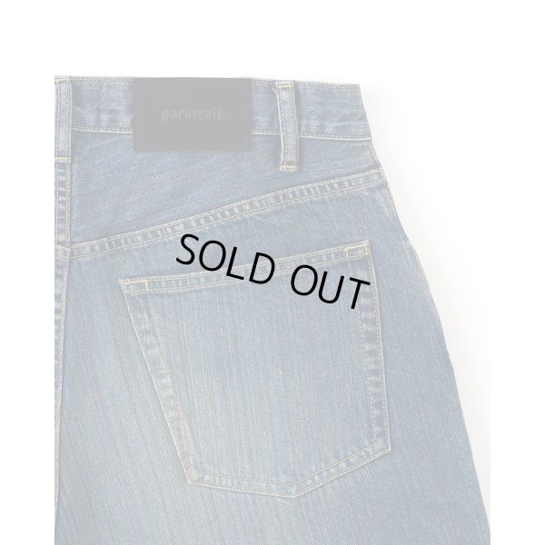画像6: 【paratrait(パラトレイト)】LIGHT RAINBOW NOISE DENIM PANTS/ INDIGO