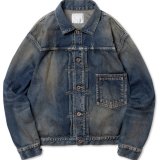 【ROTOL(ロトル)】DOUBLE SEAM DENIM JACKET/ INDIGO