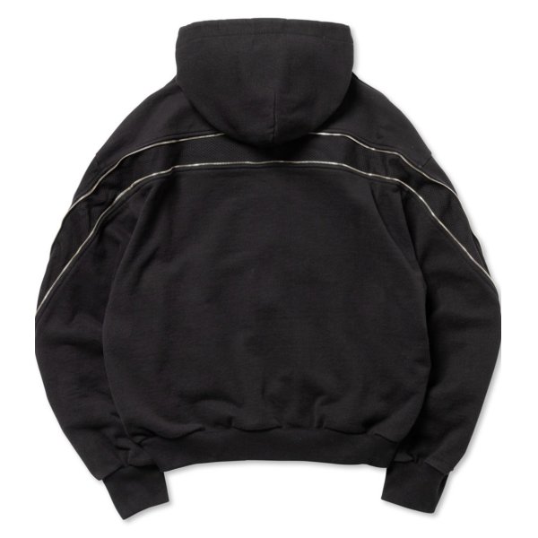 画像2: 【ROTOL(ロトル)】LOOPWHEEL SWEAT ZIP HOODIE　”BLACK”