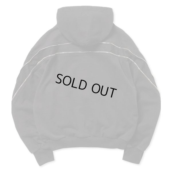 画像2: 【ROTOL(ロトル)】LOOPWHEEL SWEAT ZIP HOODIE　”BLACK”
