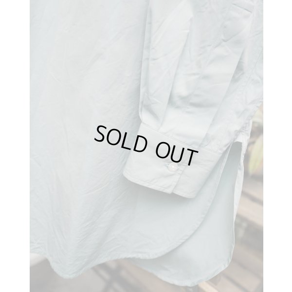 画像3: 【HEUGN(ユーゲン)】“Rob” BAND COLLAR SHIRT- Chambry green