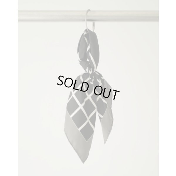 画像1: 【HEUGN(ユーゲン)】“Cristin”SILK SCARF/OLIVE