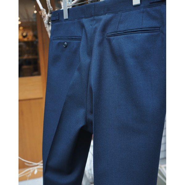 画像4: 【HEUGN(ユーゲン)】“Aaron” TAPPERD 2P TROUSERS- Navy