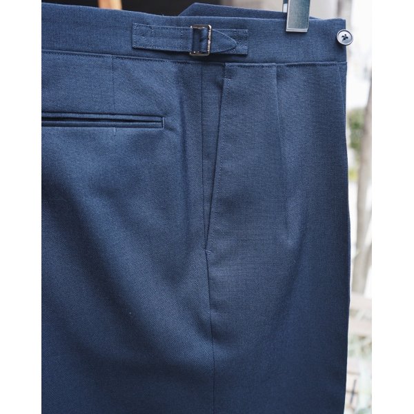 画像2: 【HEUGN(ユーゲン)】“Aaron” TAPPERD 2P TROUSERS- Navy