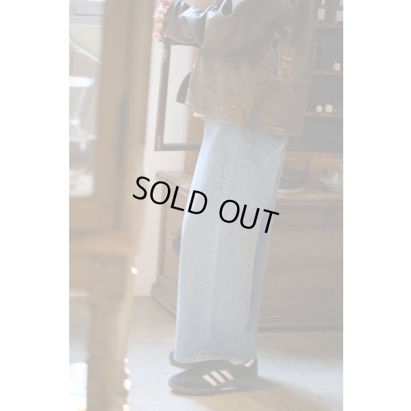 画像7: 【BISOWN(ビソウン)】BISOWN WIDE DENIM/ BLEACH