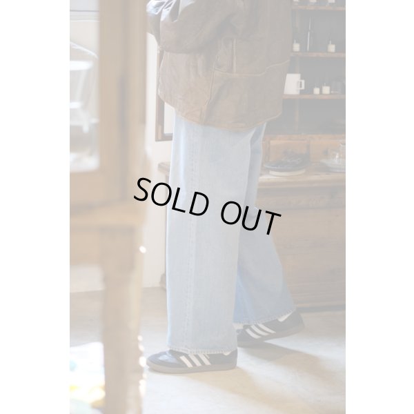 画像8: 【BISOWN(ビソウン)】BISOWN WIDE DENIM/ BLEACH