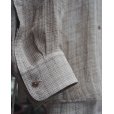 画像3: 【KAKAN(カカン)】HORIZONTAL COLLAR SHIRT/ BEIGE