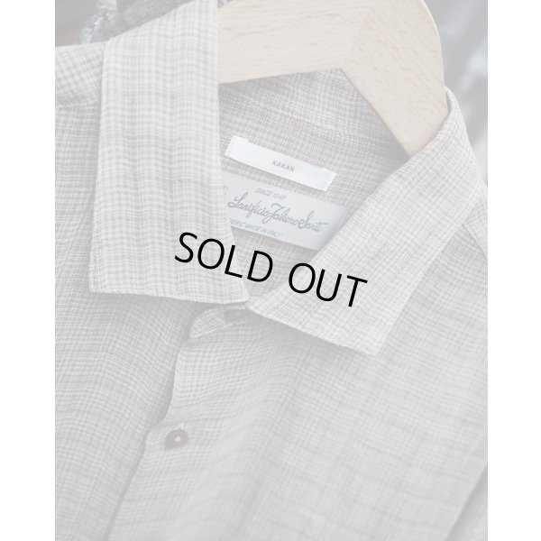 画像2: 【KAKAN(カカン)】HORIZONTAL COLLAR SHIRT/ BEIGE