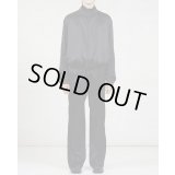 【GABRIELA COLL GARMENTS(ガブリエラコールガーメンツ)】SILK ZIPPER JACKET/ BLACK