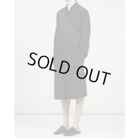 【GABRIELA COLL GARMENTS(ガブリエラコールガーメンツ)】SILK PONGEE SHIRT/ BLACK