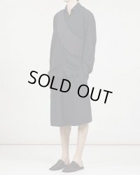 【GABRIELA COLL GARMENTS(ガブリエラコールガーメンツ)】SILK PONGEE SHIRT/ BLACK