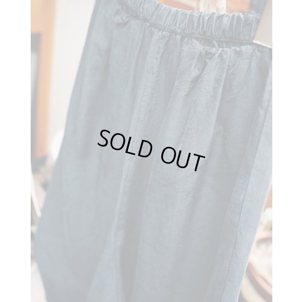 画像3: 【GABRIELA COLL GARMENTS(ガブリエラコールガーメンツ)】SILK PONGEE SHORT TROUSERS/ BLACK