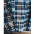 画像4: 【ensou.(エンソウ)】Rough Cut Shirt / Blue Check (4)