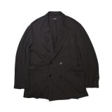 【ensou.(エンソウ)】Jersey Chill Blazer/ Espresso