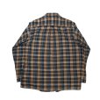 画像2: 【ensou.(エンソウ)】Rough Cut Shirt / Blue Check (2)