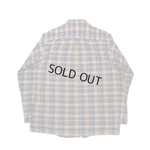 画像2: 【ensou.(エンソウ)】Rough Cut Shirt / Blue Check