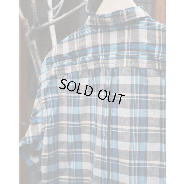 画像5: 【ensou.(エンソウ)】Rough Cut Shirt / Blue Check