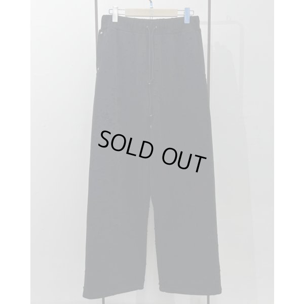 画像1: 【FAF(エフエーエフ)】Dameged Baggy Sweat Pants　”Black”