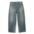 画像1: 【ROTOL(ロトル)】TRIPLE SEAM ６P DENIM WIDE DAMAGE　 (1)