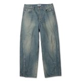 【ROTOL(ロトル)】TRIPLE SEAMS ６P DENIM WIDE DAMAGE　