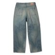 画像2: 【ROTOL(ロトル)】TRIPLE SEAM ６P DENIM WIDE DAMAGE　 (2)