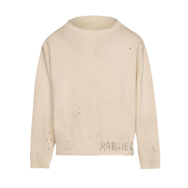 画像1: 【Maison Margiela(メゾンマルジェラ)】SWEAT SHIRT/ DIRTY ECRU